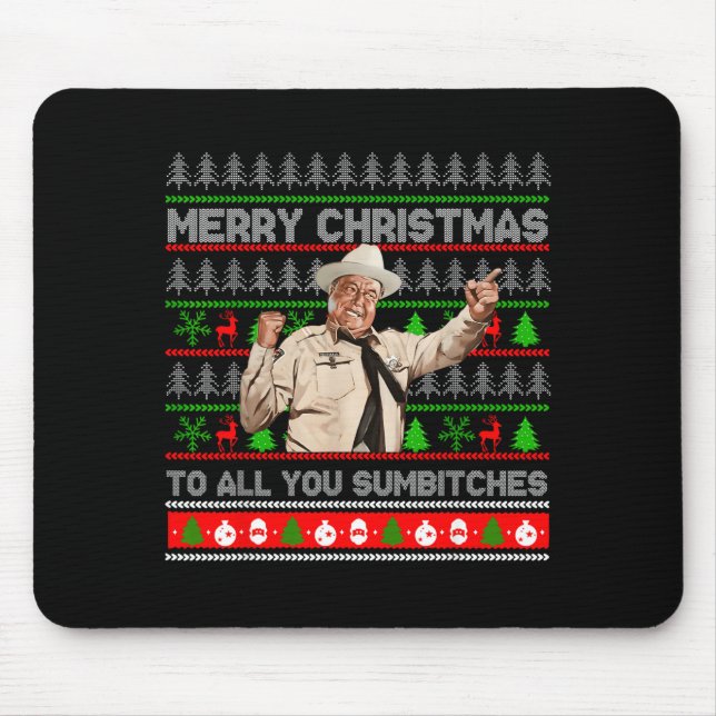 Merry Christmas To All You Sumes Ugly Sweater Retr Musmatta (Framsidan)
