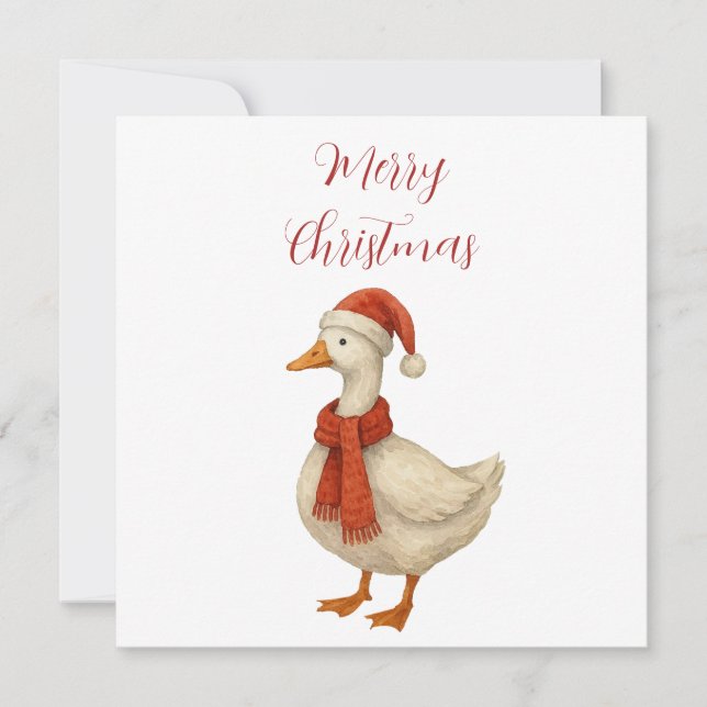 Merry Christmas to my Silly Goose Julkort (Framsida)