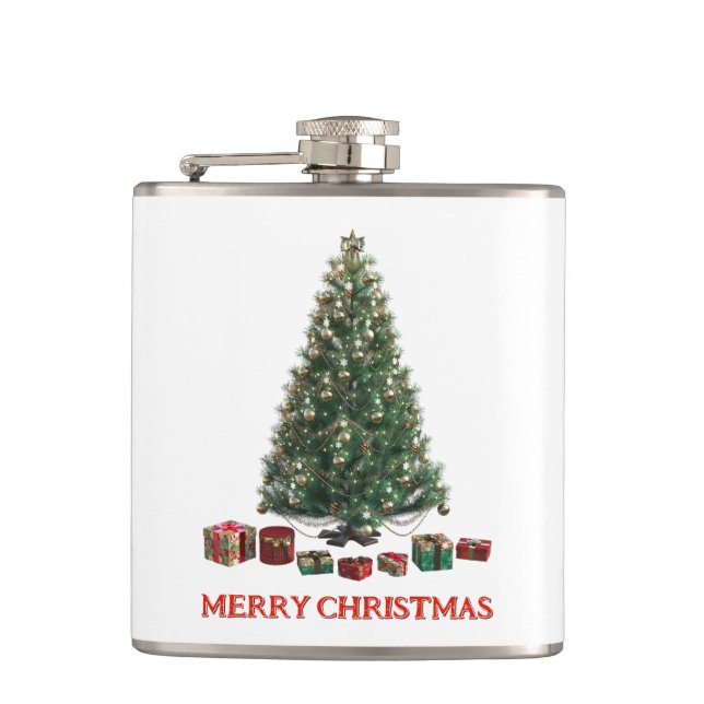 Merry Christmas. Tree (design 1) with gifts Fickplunta (Framsidan)