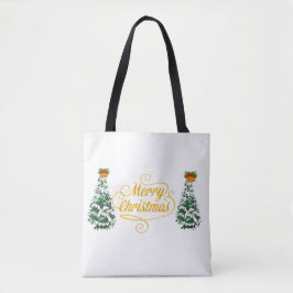 Merry Christmas Tree Watercolor Custom mug Tygkasse