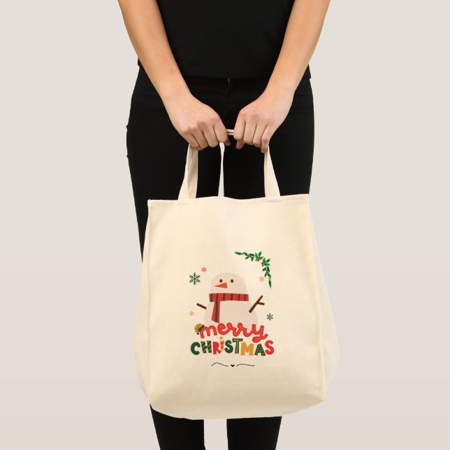 Merry Christmas Tygkasse (Framsida (produkt))