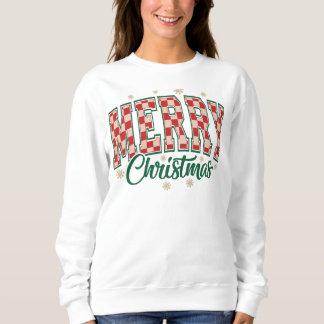 Merry Christmas Varsity Letter Sweatshirt T Shirt
