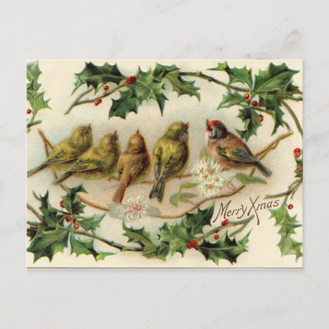 Merry christmas vykort (Framsida)