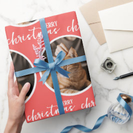 Merry Christmas with One Circle Photo Presentpapper