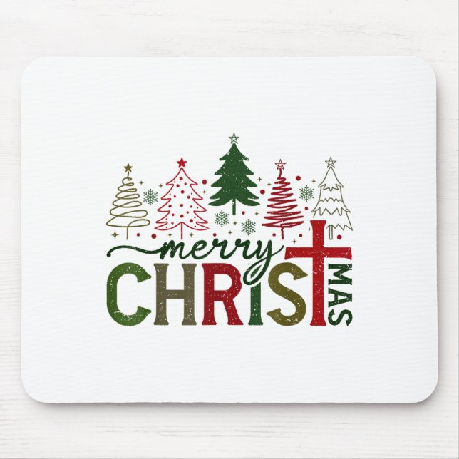 Merry Christmas Xmas Christian Jesus Family Pajama Musmatta (Framsidan)