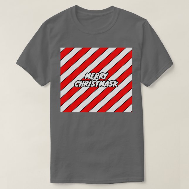 Merry Christmask T Shirt (Design framsida)