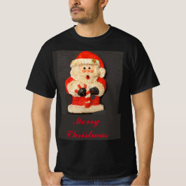 MERRY CHRISTMASMAS CANDY CANE SANTA T SHIRT