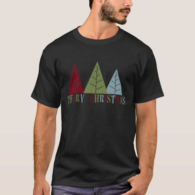 Merry Christmasrees-vänner T Shirt (Framsida)