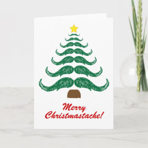 Merry Christmastache! Helgkort