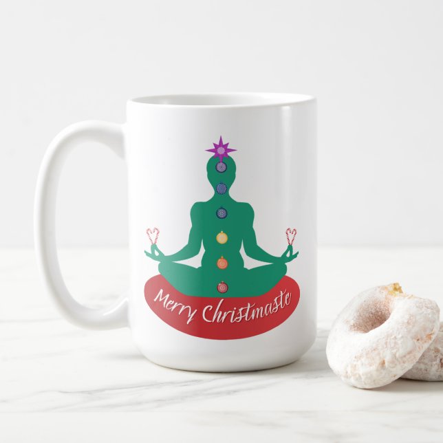 Merry Christmaste Kaffemugg (Med munk)