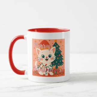 Merry Christmeows! Cat Mugg