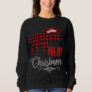 Merry Christmoose Family jul Pajamas Moose T Shirt