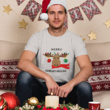 Merry Christmoose Funny jul