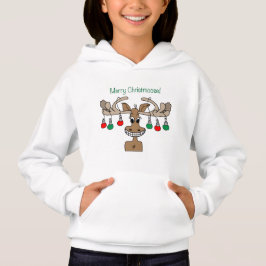 Merry Christmoose Helgdag T Shirt