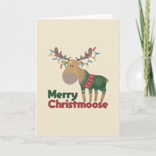 Merry Christmoose Kort