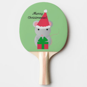 Merry Christmus Cute julmus Mouse Pingisracket