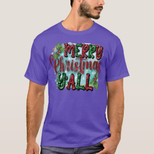 Merry Chritas y all Julafton-julpremie T-Shirt