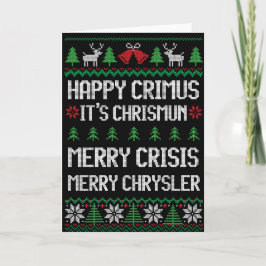 Merry Chrysler - Lycklig Crimus, Merry Crisis Jula Kort