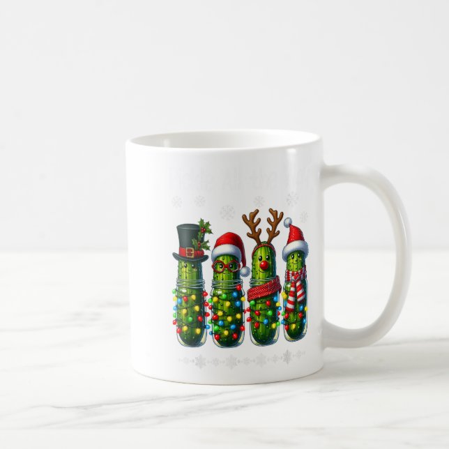 Merry Cklemas Funny Christmas Ckle Lights Holiday  Kaffemugg (Höger)
