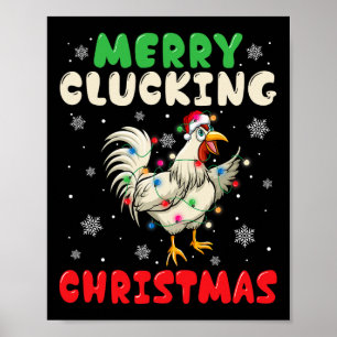 Merry Cluckin jultomten 1 Poster