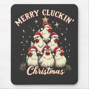 Merry Clucking jul Funy Chicken Tuppar Musmatta