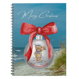 Merry Coastal jul Hilton Head Island Beach Anteckningsbok