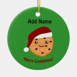 Merry Cookiemas julcookie Julgransprydnad Keramik