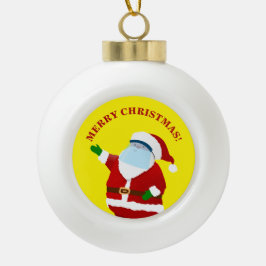 Merry Covid jul Julgranskula Keramik