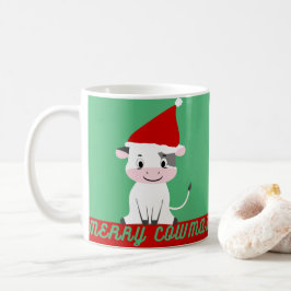 Merry Cowmas Kaffemugg