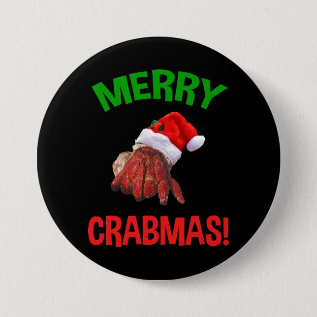 Merry Crabmas! Älskare Knapp (Framsida)