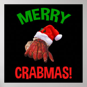 Merry Crabmas! Älskare Poster