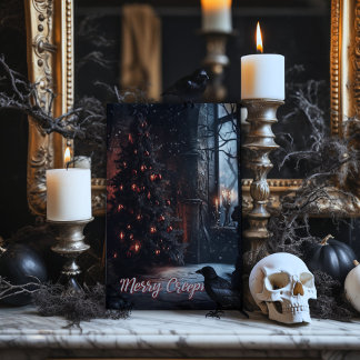 Merry Creepmas-julkort Tack Kort