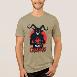 Merry Creepmas Krampus Holiday T Shirt