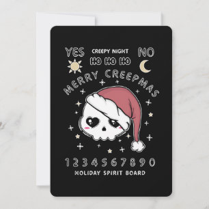 Merry Creepsmas Spirits Board Julkort
