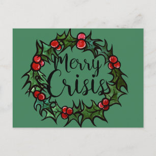 Merry Crisis Vykort