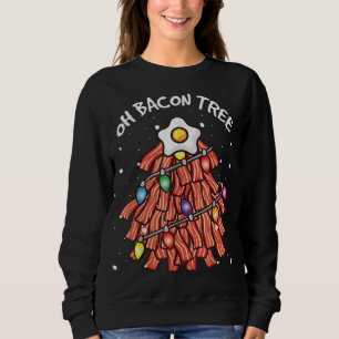 Merry Crispness Oh Bacon Träd BBQ Ugly jul S T Shirt