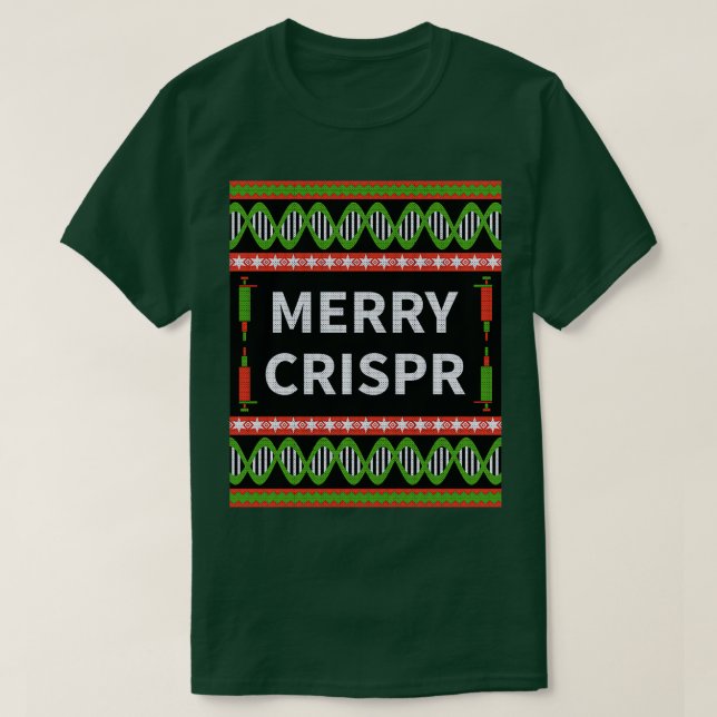 Merry CRISPR T Shirt (Design framsida)