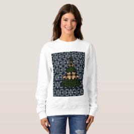 Merry Cristmas Trendig Kvinnor T Shirt