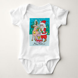 Merry Crostmas, Jultomten T Shirt