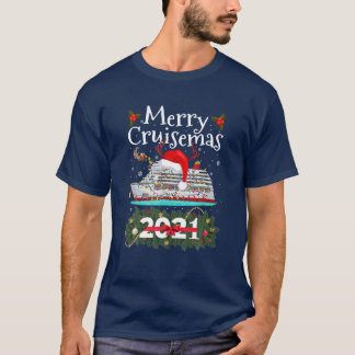 Merry Cruisemas 2021: Den vackra jultomten Sa T Shirt