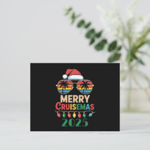 Merry Cruisemas 2025 Personlig Julafton Cruise Helg Vykort
