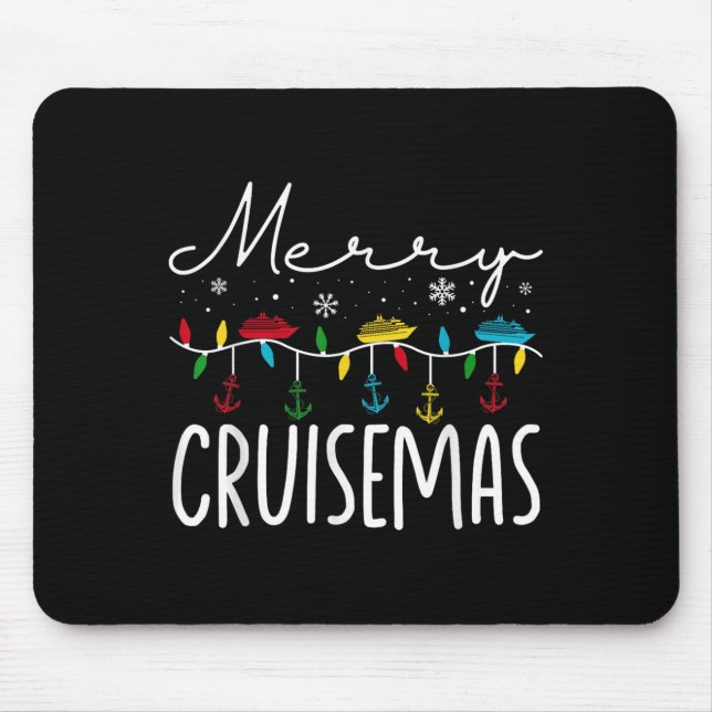 Merry Cruisemas Christmas Family Cruisin Funny Cru Musmatta (Framsidan)