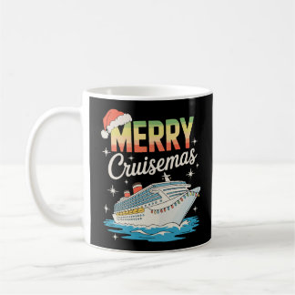 Merry Cruisemas Cruise Ship Xmas Family Christmas Kaffemugg