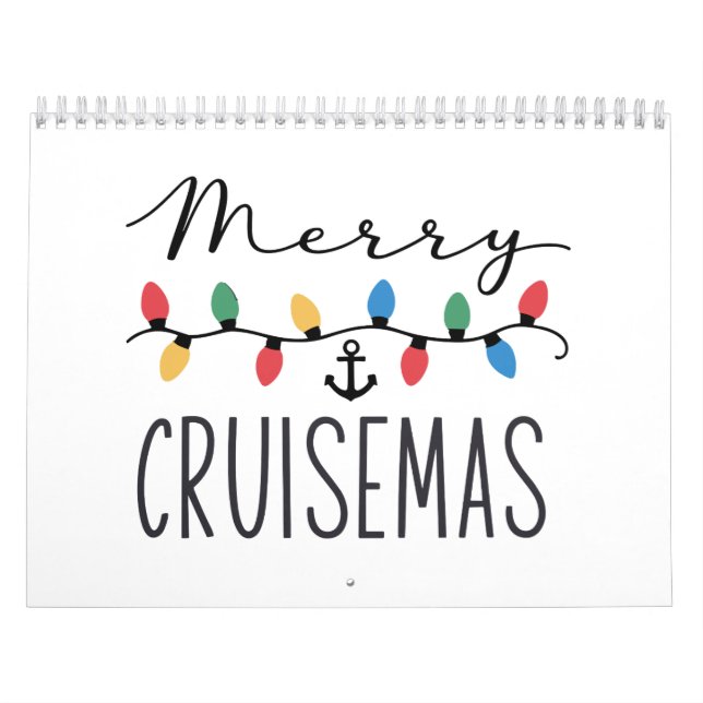 Merry Cruisemas Family Christmas Cruise Trip  Kalender (Omslag)