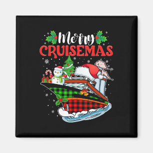 Merry Cruisemas Family Cruise God Roligt Magnet