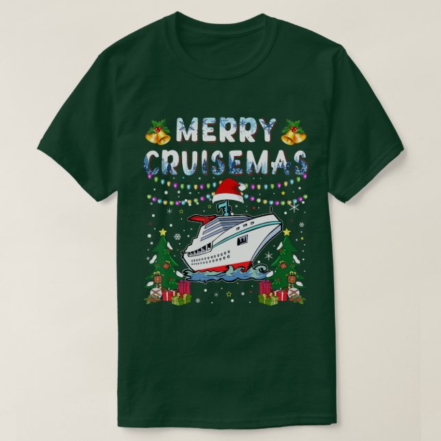 Merry Cruisemas Family Cruise jul 2021 T Shirt (Design framsida)