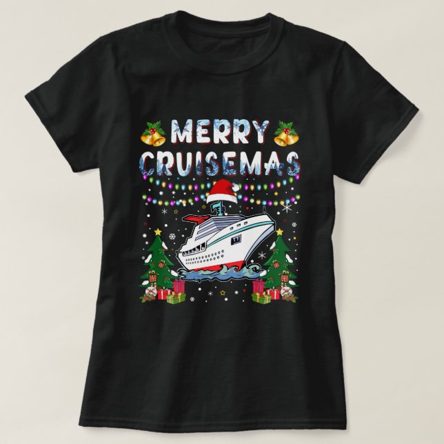 Merry Cruisemas Family Cruise jul 2021 T Shirt (Design framsida)