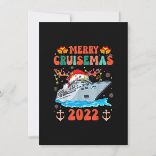 Merry Cruisemas Family Cruise jul 2022 Groov Inbjudningar