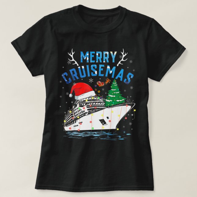 Merry Cruisemas Family Cruise jul 2022 T Shirt (Design framsida)