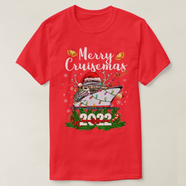 Merry Cruisemas Family Cruise jul 2022 T Shirt (Design framsida)